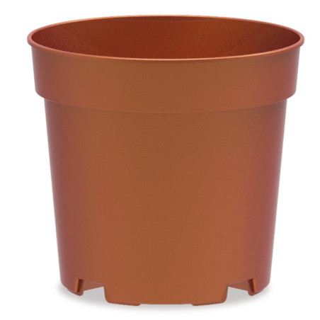  Macetas 17x15.5cm 2.5L Polipropileno Teja Serie CC17 Inyectadas, ALBER 2.2 Macetas 17x15.5cm 2.5L Polipropileno Teja Serie CC17