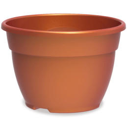  Macetas 20x13.4cm 2.5L Polipropileno Teja Serie TC20 Colgante Estandar Drenaje Y, ALBER 4.2 Macetas 20x13.4cm 2.5L Polipropilen