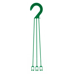  Colgadores Para Macetas 32cm Polipropileno Teja Serie CL32 Ganchos Estandar, ALBER 1.499999 Colgadores Para Macetas 32cm Polipr