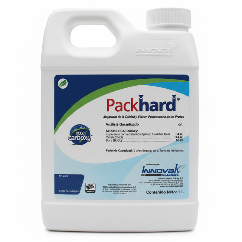  Packhard 1L, Calcio Boro ECCA Carboxy, Innovak 50 Packhard 1L, Calcio Boro ECCA Carboxy, Innovak
Bioestimulante para la calidad