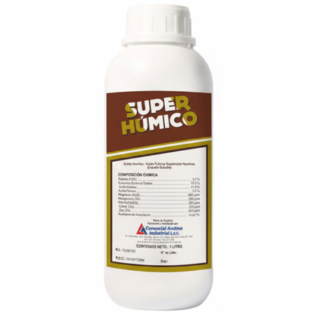  Super Humico 20L Extractos Humicos Fulvico Microelementos Quelatizados Fertilizantes, FSA 271 Super Humico 20L Extractos Humico