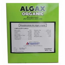  Algax Organic 1Kg Extracto Algas Marinas Ascophyllum nodosum Bioestimulante Soluble, CAISAC 86 Algax Organic 1Kg Extracto Algas