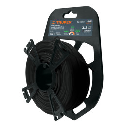  Hilo Redondo para desbrozadora 3.3mm x47M Blister, HLB-155 17631 Truper 21 Hilo Redondo para desbrozadora 3.3mm x47M Blister, H