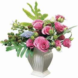 Lisianto 1000 Semillas Eustoma grandiflorum Lisianthus Rosita 3 Pink PLT Flor Corte Incaforest-Lisianto 1000 Semillas Eustoma gr