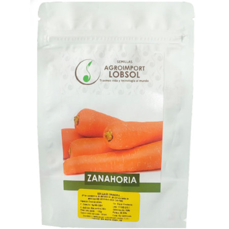 Zanahoria Royal Chantenay 100gr Semillas Variedad OP Hortalizas AGLobsol-Zanahoria Royal Chantenay 100gr Semillas Variedad OP Ho