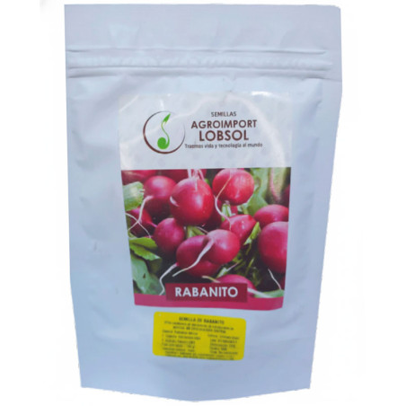 Rabanito Crimson Giant 100gr Semillas Variedad OP Hortalizas AGLobsol-Rabanito Crimson Giant 100gr Semillas Variedad OP Hortaliz
