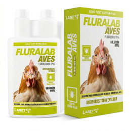 Flurolab Aves 1L Fluralaner Antiparasitario Susp Oral, Labet Labet-Flurolab Aves 1L Fluralaner Antiparasitario Susp Oral, Labet 