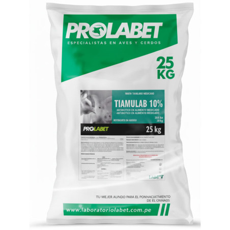 Tiamulab 10% 1Kg Tiamulina Base Antibacteriano Oral, Labet Labet-Tiamulab 10% 1Kg Tiamulina Base Antibacteriano Oral, Labet -ANT