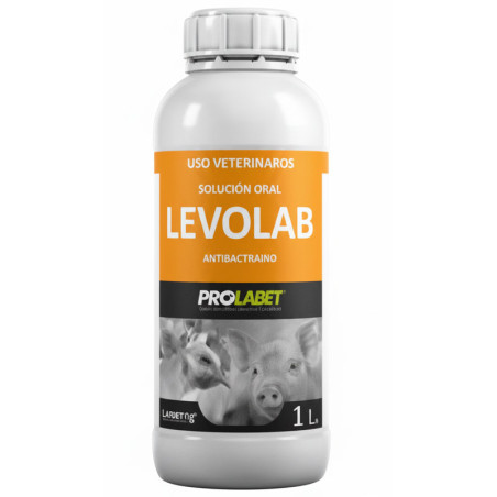Levolab 1L Levofloxacina Antibacteriano Oral, Labet Labet-Levolab 1L Levofloxacina Antibacteriano Oral, Labet -ANTIBIOVET26004- 