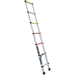 Escaleras Telescopica 7 peldaños T2 102kg Plegable Aluminio Truper 101903 226 Escaleras Telescopica 7 peldaños T2 102kg Plegabl
