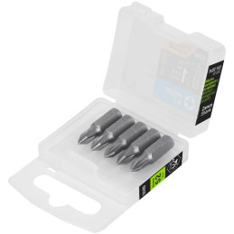  Puntas Phillips PH1 x 1" 5pzas Cruz para Desarmador Electrico o Manual, PUDE-1101 12140 Truper 4.1 Puntas Phillips PH1 x 1" 5pz