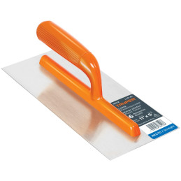  Plancha de Empastar Lisas 11 x 5 Pulgadas, Uso Profesional, 6 Remaches Mango de Plastico, LLP-6L 15412 Truper 11.7 Plancha de E