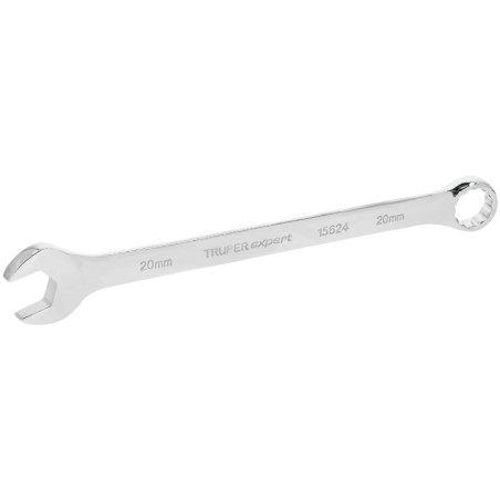 Llave Boca Mixta 20mm Combinada CrVanadio ELarga Truper 15624 Truper-Llave Boca Mixta 20mm Combinada CrVanadio ELarga Truper 156