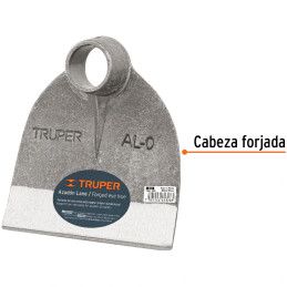 Azadon Lane, sin Mango Ancho Hoja 6 3/4" Altura 7 1/4" , Acero al Carbono, Diametro 38 - 39mm, AL-0 10600 Truper Truper-Azadon L