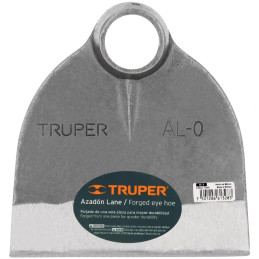 Azadon Lane, sin Mango Ancho Hoja 6 3/4" Altura 7 1/4" , Acero al Carbono, Diametro 38 - 39mm, AL-0 10600 Truper Truper-Azadon L