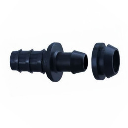 Conector Inicial con empaque 16mm Bolsa 100und, para riego por goteo tuberia HDPE, Azud azud-Conector Inicial con empaque 16mm B