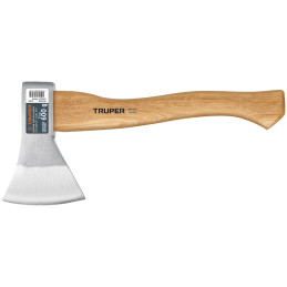 Hacha europeo 600g MangoHickory 14" Truper 14954 Truper-Hacha europeo 600g MangoHickory 14" Truper 14954 Cabeza en acero al carb