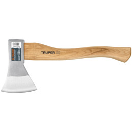 Hacha europeo 800g MangoHickory 15-1/2" Truper 100494 Truper-Hacha europeo 800g MangoHickory 15-1/2" Truper 100494 Cabeza en ace