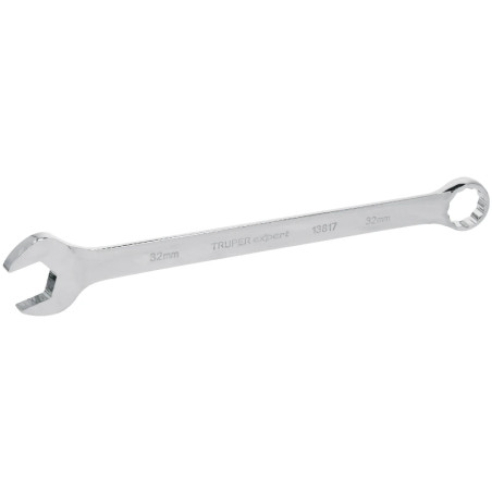 Llave Boca Mixta 32mm Combinada CrVanadio ELarga Truper 13817 Truper-Llave Boca Mixta 32mm Combinada CrVanadio ELarga Truper 138