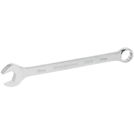 Llave Boca Mixta 26mm Combinada CrVanadio ELarga Truper 15628 Truper-Llave Boca Mixta 26mm Combinada CrVanadio ELarga Truper 156