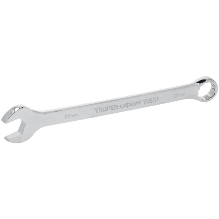Llave Boca Mixta 25mm Combinada CrVanadio ELarga Truper 15651 Truper-Llave Boca Mixta 25mm Combinada CrVanadio ELarga Truper 156