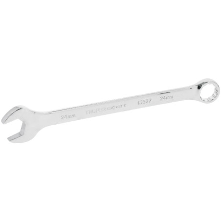 Llave Boca Mixta 24mm Combinada CrVanadio ELarga Truper 15627 Truper-Llave Boca Mixta 24mm Combinada CrVanadio ELarga Truper 156