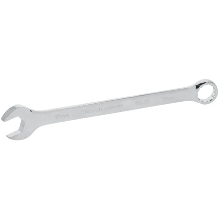 Llave Boca Mixta 19mm Combinada CrVanadio ELarga Truper 15623 Truper-Llave Boca Mixta 19mm Combinada CrVanadio ELarga Truper 156