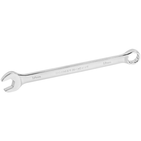 Llave Boca Mixta 17mm Combinada CrVanadio ELarga Truper 15621 Truper-Llave Boca Mixta 17mm Combinada CrVanadio ELarga Truper 156