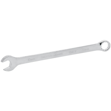 Llave Boca Mixta 13mm Combinada CrVanadio ELarga Truper 15617 Truper-Llave Boca Mixta 13mm Combinada CrVanadio ELarga Truper 156