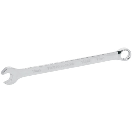 Llave Boca Mixta 11mm Combinada CrVanadio ELarga Truper 15615 Truper-Llave Boca Mixta 11mm Combinada CrVanadio ELarga Truper 156