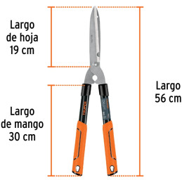 Tijera de Poda Ligeras 53cm, Mango Tubular, TB-17 18397 Truper
