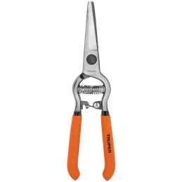 Tijera de Poda Forjada 8", cuchillas curva acero al medio carbono, Corte 5/16, Para UVA, T-24 18457 Truper