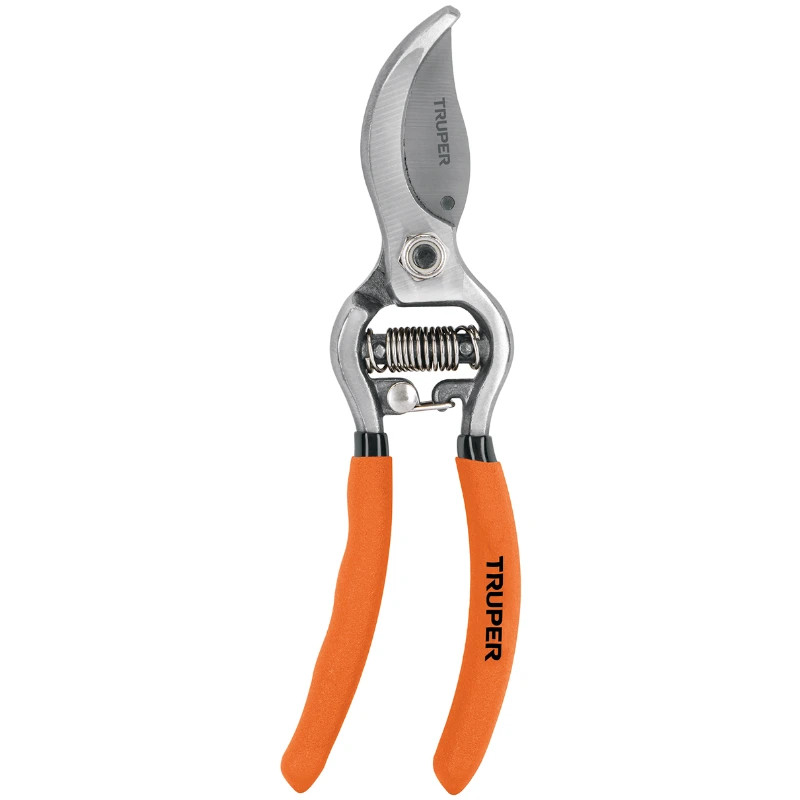 Tijera de Poda Forjada 6", cuchillas de paso acero templado, Corte 5/16, T-66 18462 Truper