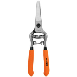 Tijera de Poda Forjada tipo mini 6", cuchillas delgada, acero al medio carbono, Corte 5/16, T-20 18456 Truper