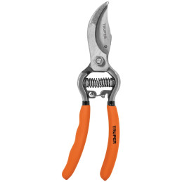 Tijera de Poda Forjada 8", cuchillas de paso acero templado, Corte 3/4, T-67 18460 Truper