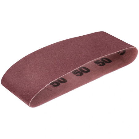 Lijas de Banda G50 3x21" x5u OAluminio Truper 15796