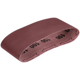 Lijas de Banda G100 4x24" x5u OAluminio Truper 15899