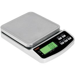 Balanzas Digital de Presicion 3Kg Bascula CharolaInox Truper 102317