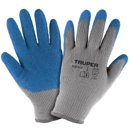 Guantes para Jardinero Talla M cubierto de latex puño tejido, GU-JAR-M 15266 Truper
