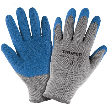 Guantes para Jardinero Talla M cubierto de latex puño tejido, GU-JAR-M 15266 Truper