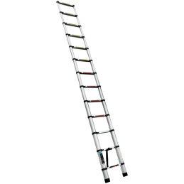 Escaleras Telescopica 13 peldaños T2 102kg Plegable Aluminio Truper 101904