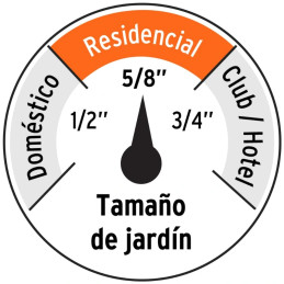 Mangueras 5/8" x25m 4capas SReforzada ConexionesMetalicas Truper 16039