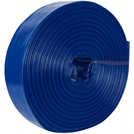 Rollos Mangueras Plana 3" x50m Descarga para motobombas Truper 100865
