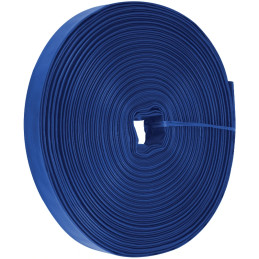 Rollos Mangueras Plana 2" x100m Descarga para motobombas Truper 100864
