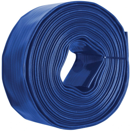 Rollos Mangueras Plana 3" x100m Descarga para motobombas Truper 100866