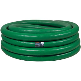 Rollos Mangueras Rigida 4" x30m succion para motobomba Truper 101041
