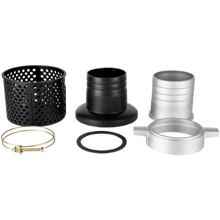 Kit Conector descarga 4" para Motobomba 102405 17118 Truper 101152