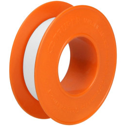 Teflon Sella Roscas 1/2" x7m E0.075mm Sellar y prevenir fugas Truper 12520