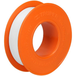 Teflon Sella Roscas 1/2" x13m E0.075mm sellar y prevenir fugas Truper 12512