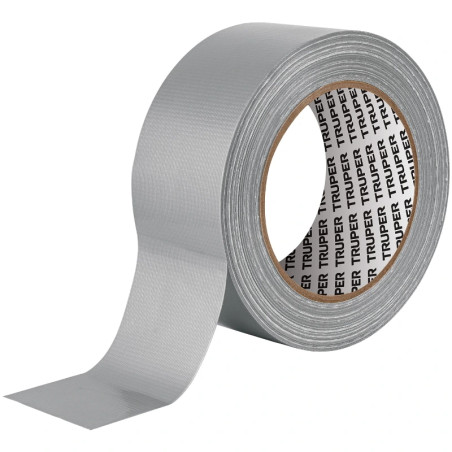Cinta Ducte Tape 48mm x30m E0.19mm Resistente a Temperaturas Truper 12587